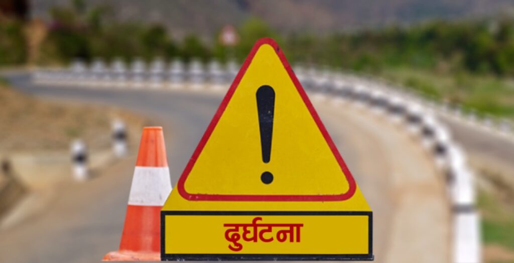 लोकन्थलीमा मोटरसाइकल दुर्घटना, चालकको मृत्यु