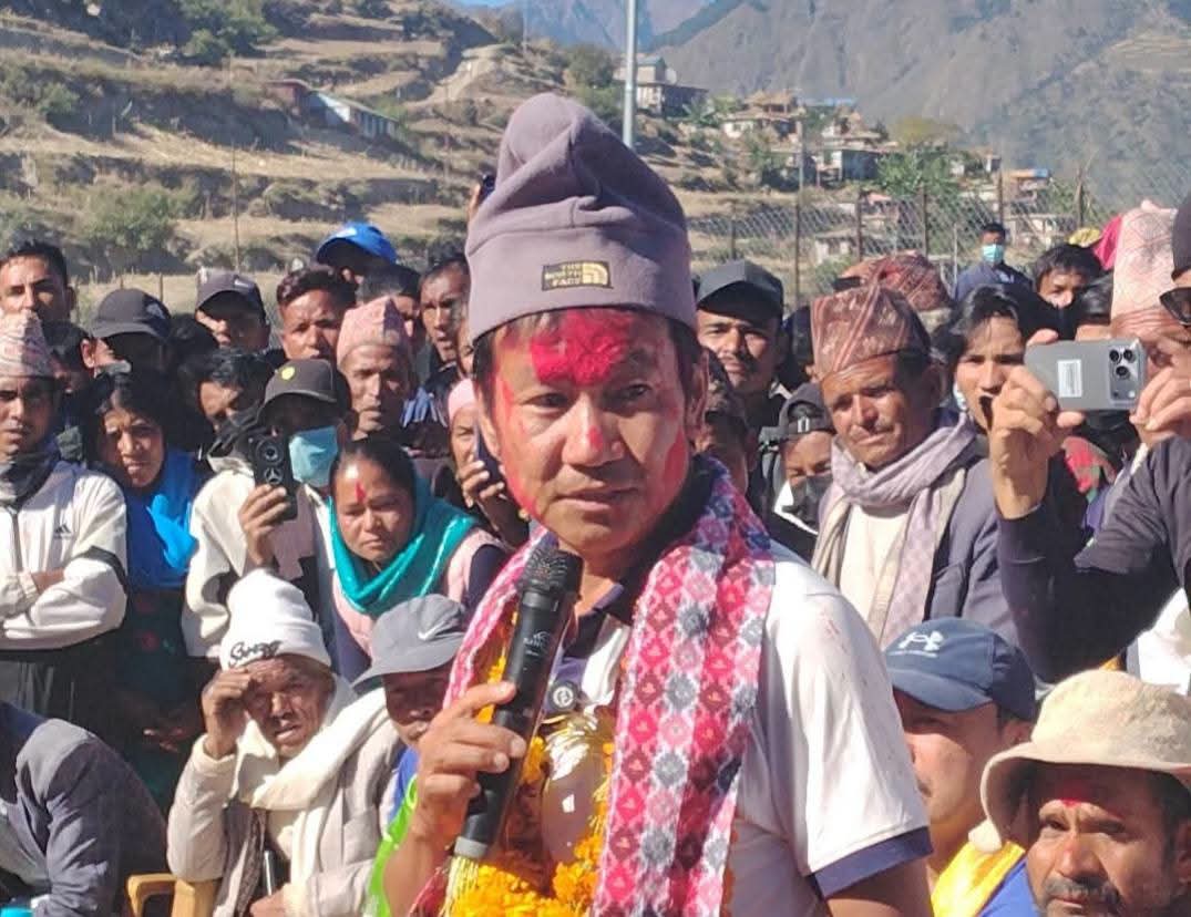 श्रम संस्कृति पार्टीका अध्यक्ष साम्पाङ हुम्लामा