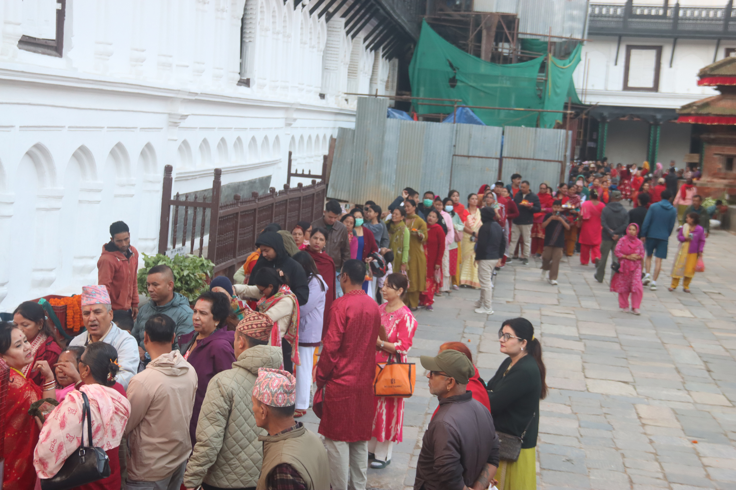 महानवमीका अवसरमा तलेजु भवानी मन्दिर सर्वसाधारणका लागि खुल्ला, भक्तजनको घुइँचो