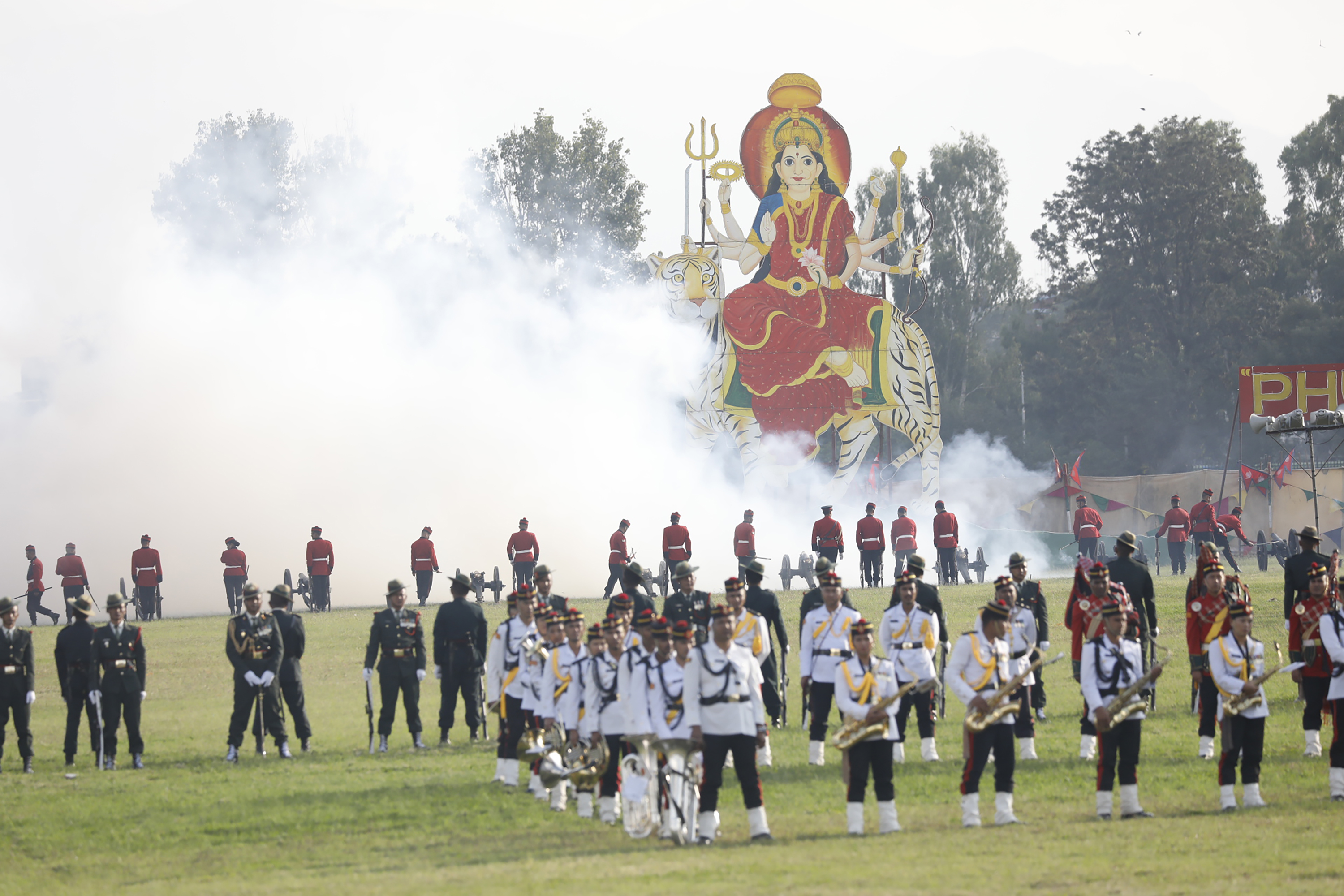 टुँडिखेलमा फूलपाती बढाइँ समारोह सम्पन्न