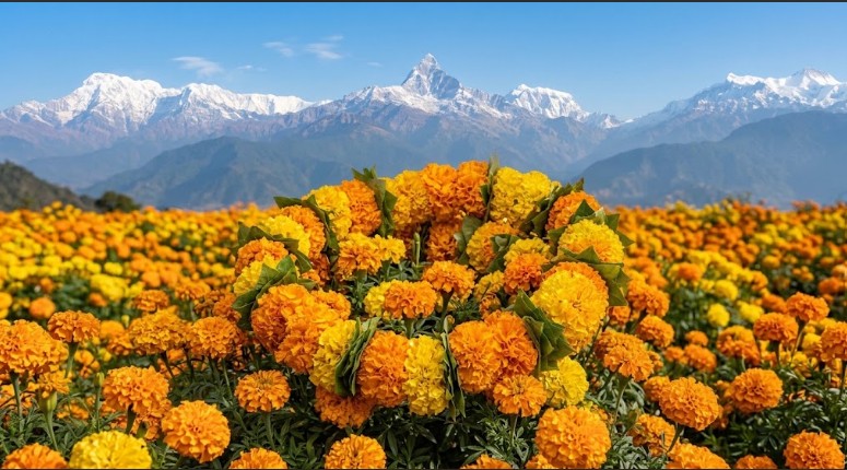 तिहारमा उपत्यकामा ५२ लाख फूलका माला खपत हुने अनुमान