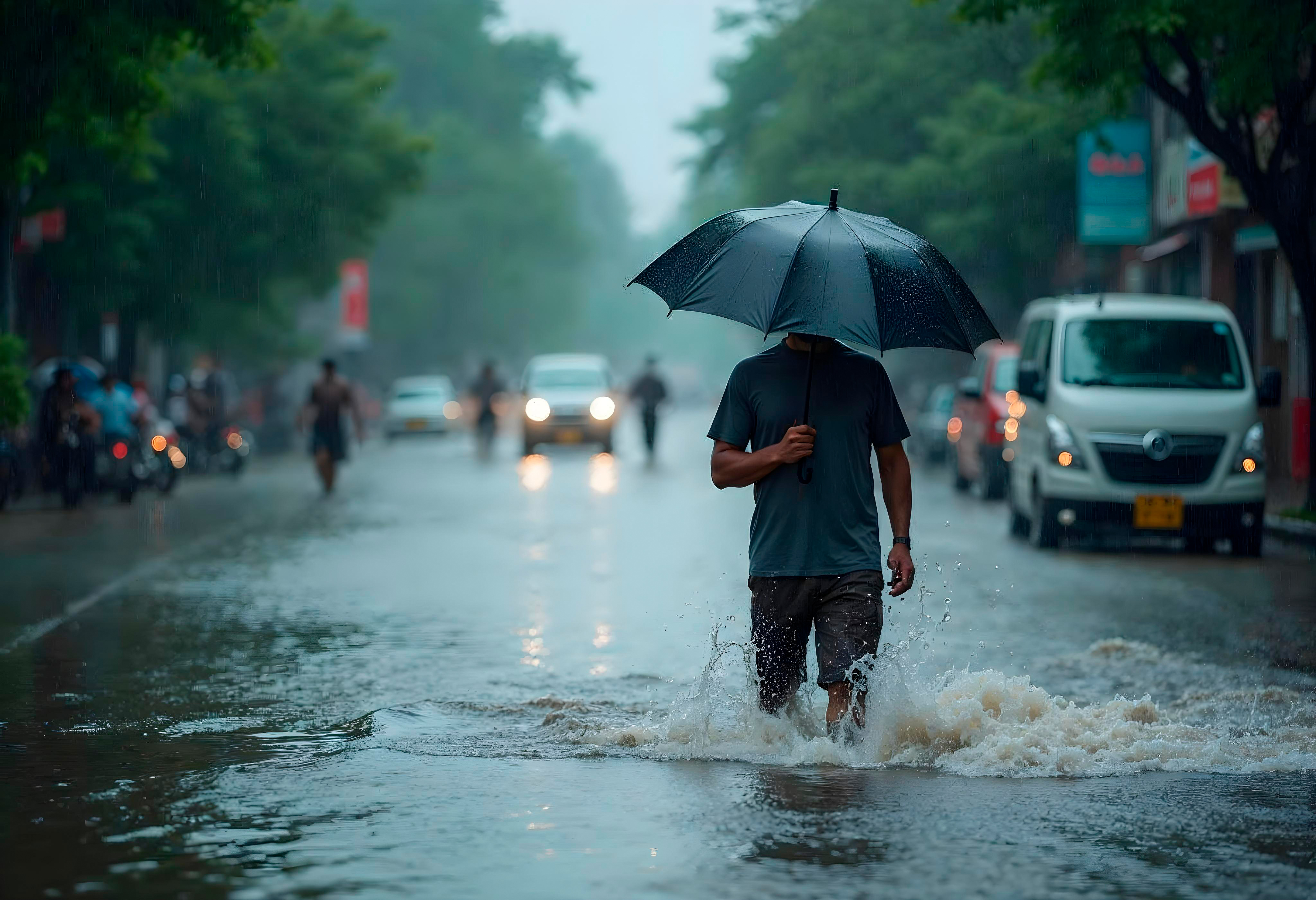 बिहीबारदेखि २९ जिल्लामा भारी वर्षाको जोखिम, धान कटानी र यात्रा रोक्न सुझाव