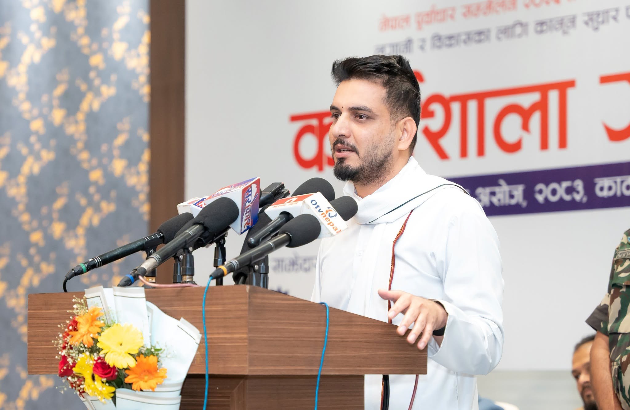मर्चवारको पूर्वाधार विकासलाई प्राथमिकता दिन्छौँ : मन्त्री लम्साल