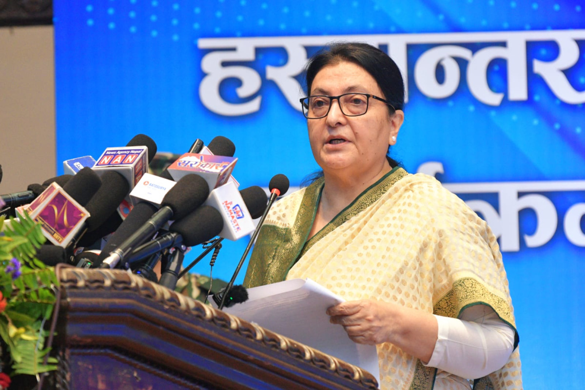 विद्या भण्डारीलाई एमालेको वरिष्ठ नेता बनाउने ओलीको तयारी