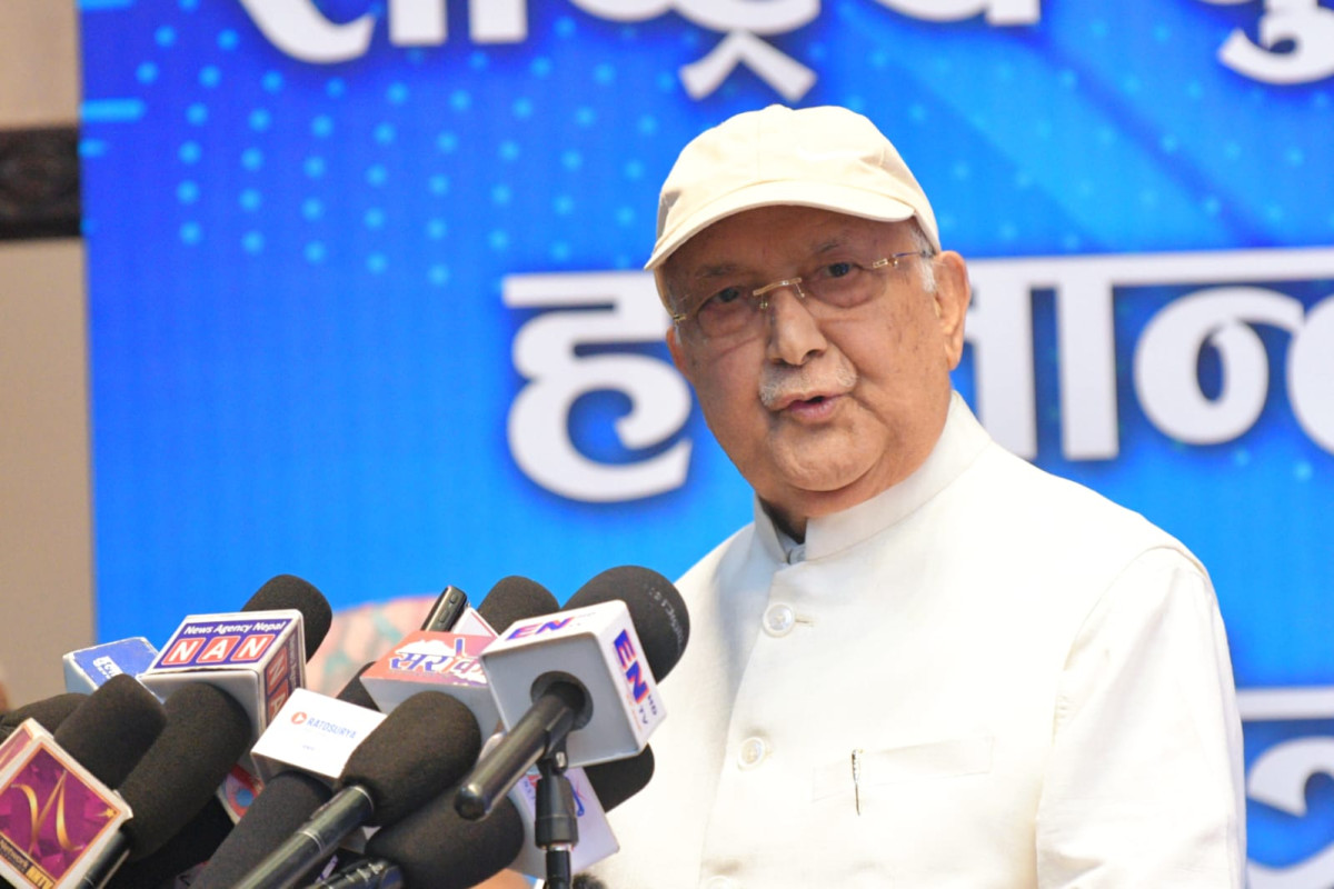 ‘समृद्ध नेपाल, सुखी नेपाली’को लक्ष्यमा धक्का लागेको ओलीको भनाइ
