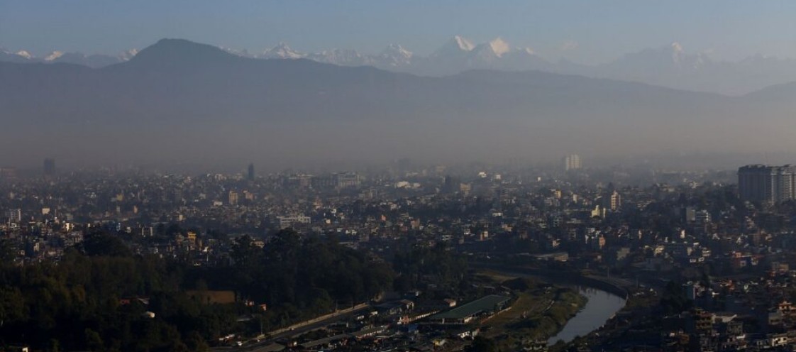 काठमाडौँको वायु प्रदूषण अस्वस्थ तहमा, स्वास्थ्यमा जोखिम